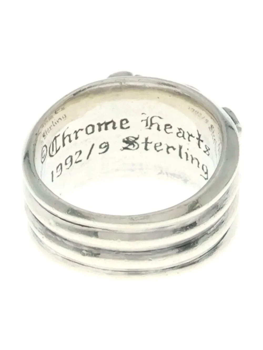 Chrome Hearts Dagger Ring Silver